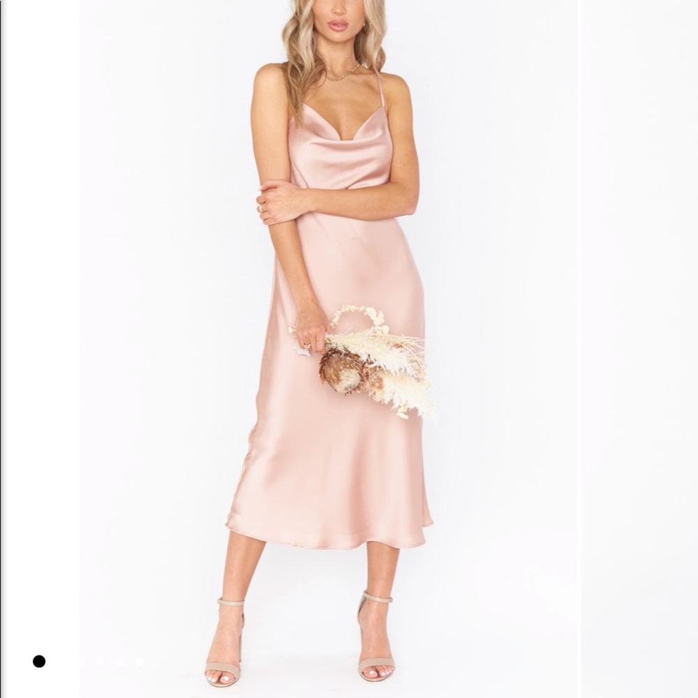 NWOT Show Me Your Mumu Verona Cowl Neck Dress